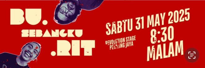 3. TEATER BU.SEBANGKU.RIT : 31 MEI 2025 (SABTU) : 8:30 MALAM