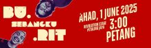4. TEATER BU.SEBANGKU.RIT : 1 JUN 2025 (AHAD) : 3:00 PETANG